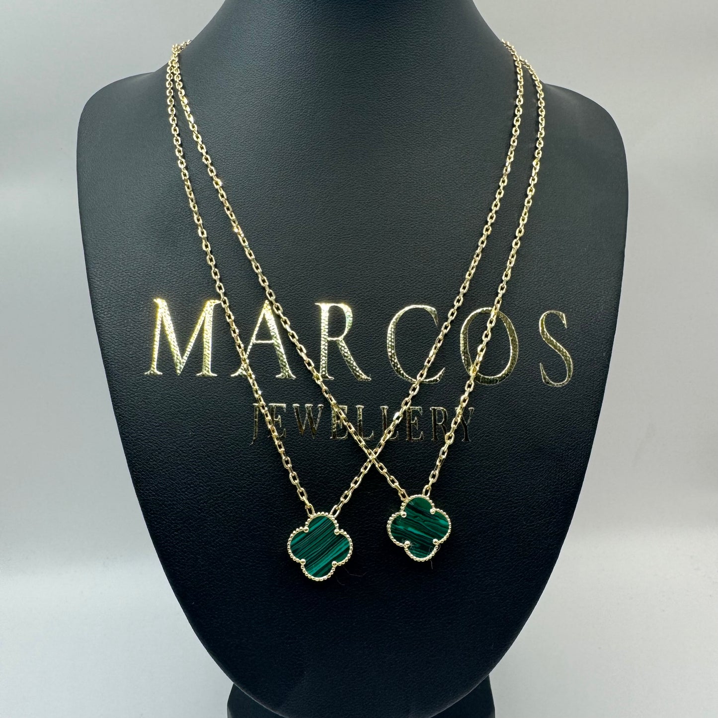 9ct Gold Designer Style Chain Necklace
