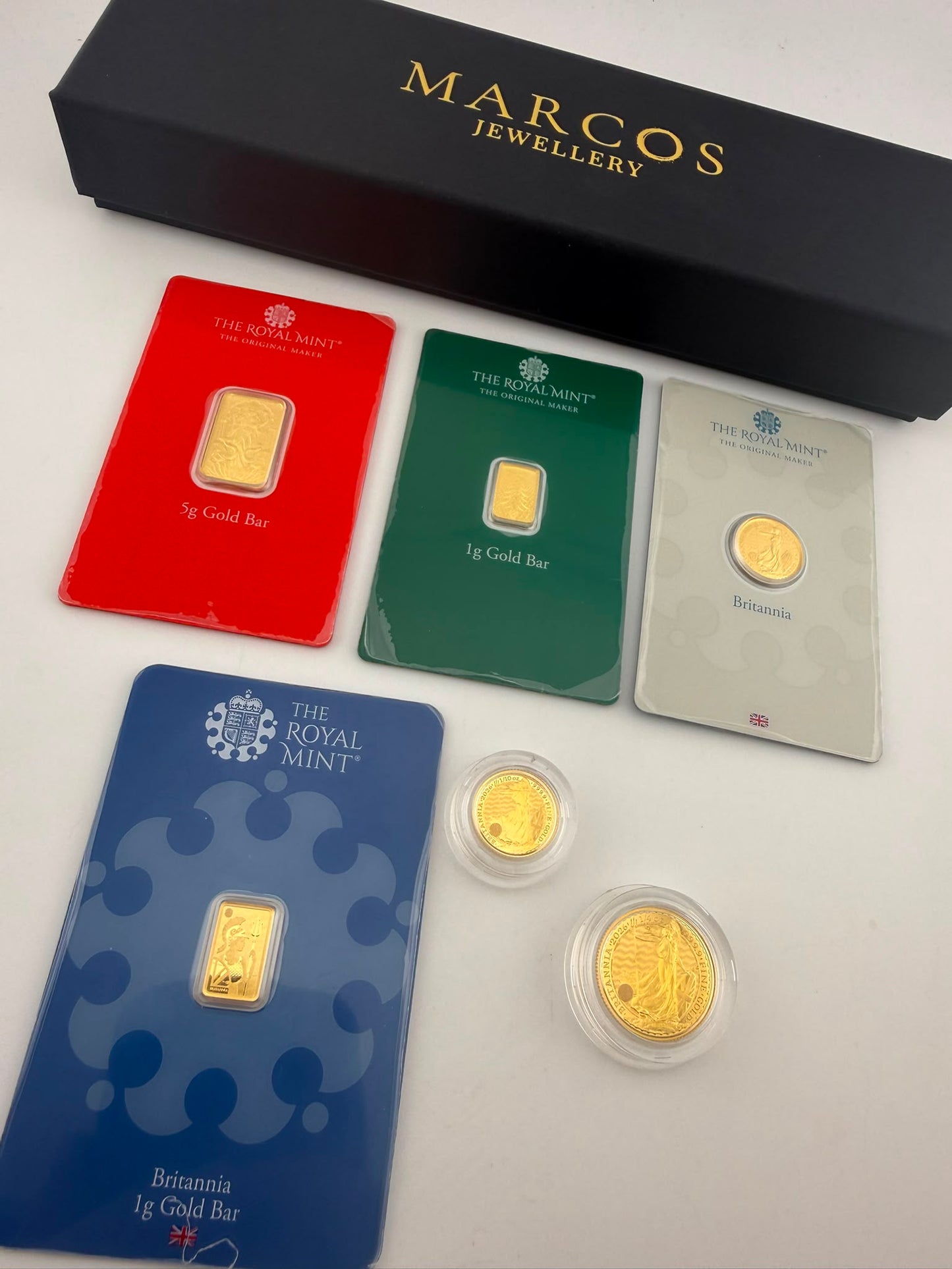 1g Gold Bar
