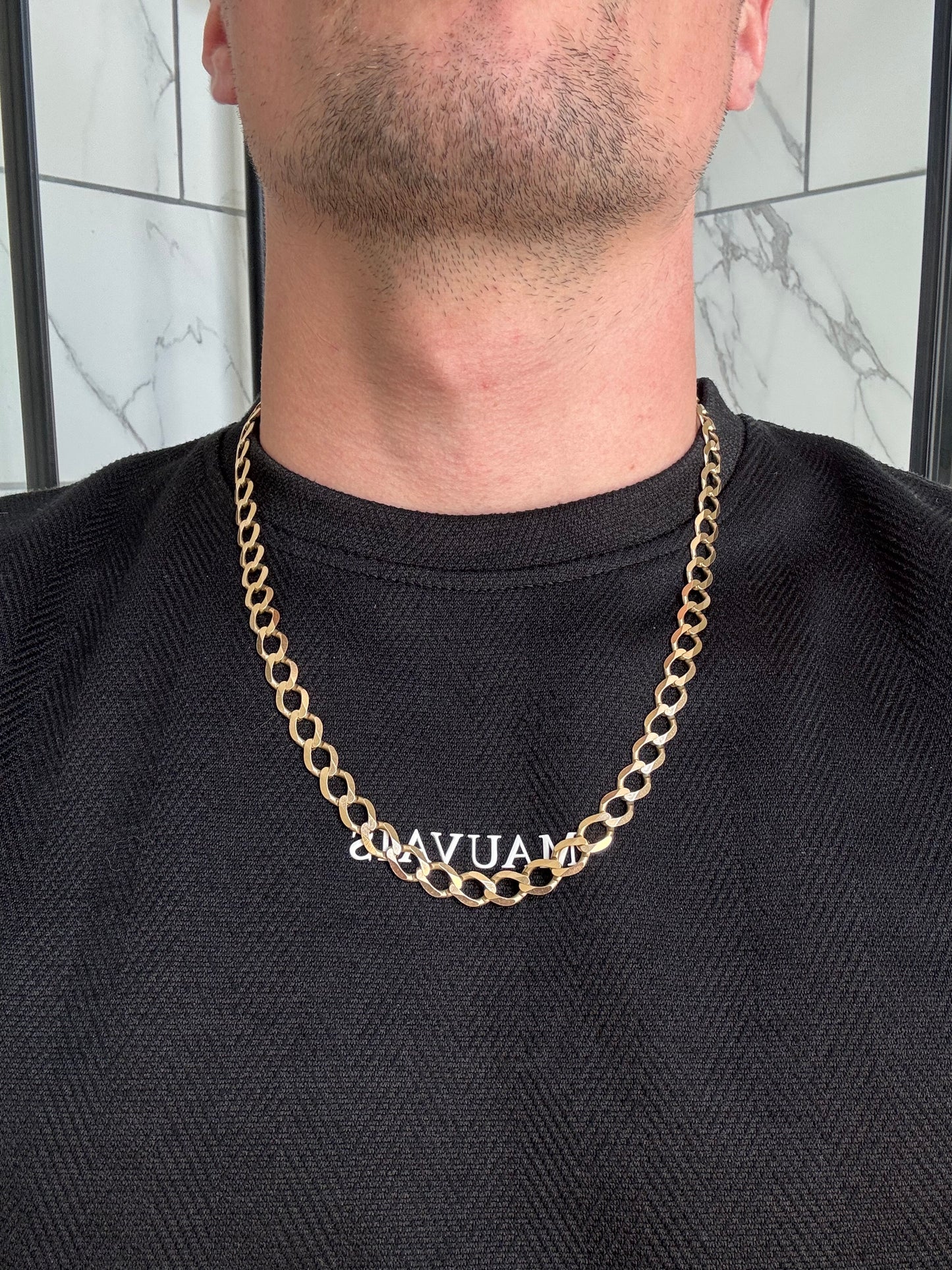 9ct Solid Gold Curb Chain