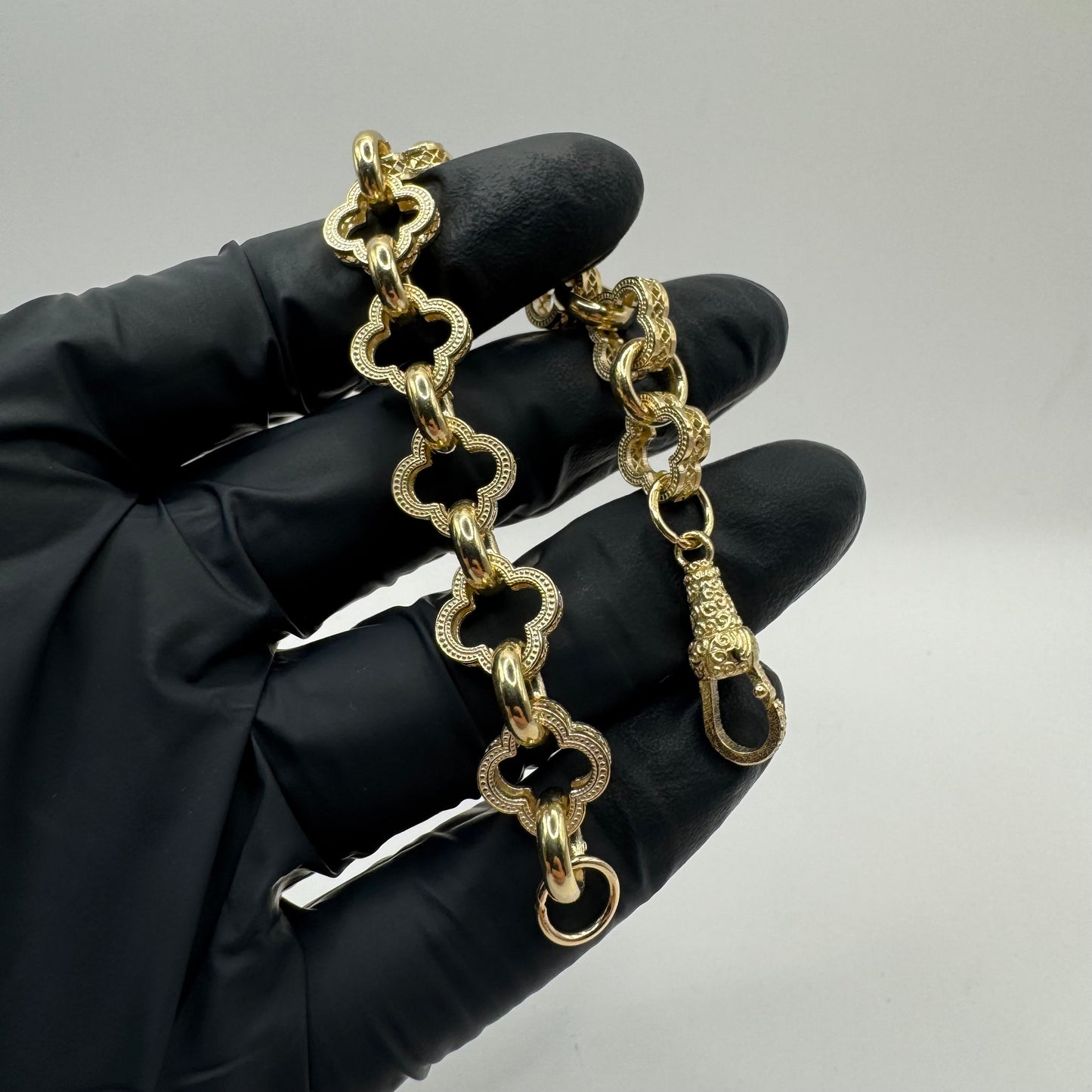 9ct Gold Designer Style Bracelet
