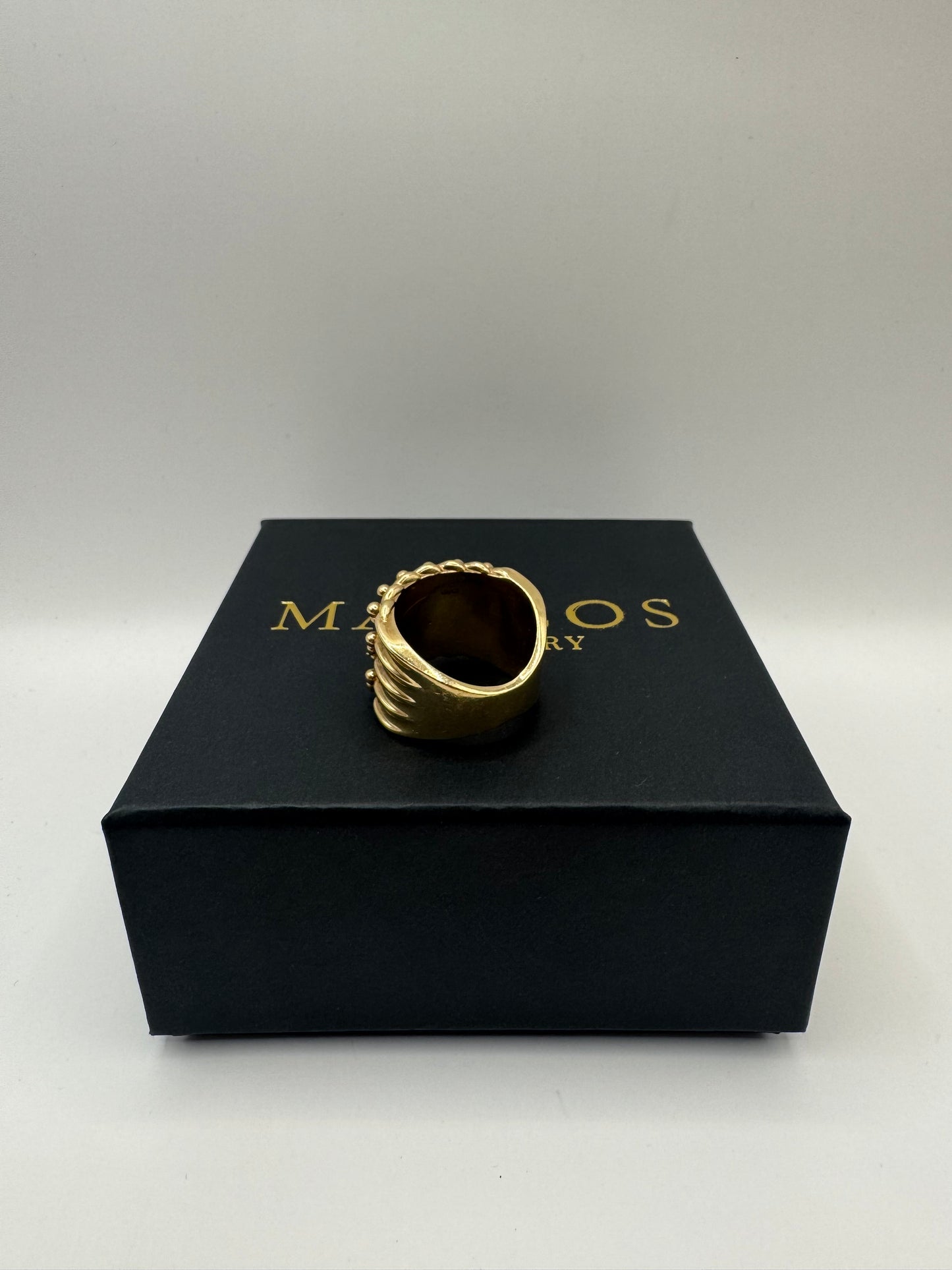 9ct Solid Gold Keeper Ring