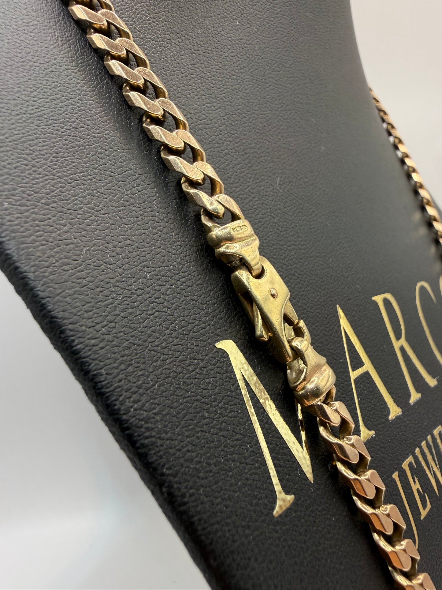 9ct Gold Curb Chain 24” 6mm 50.2g