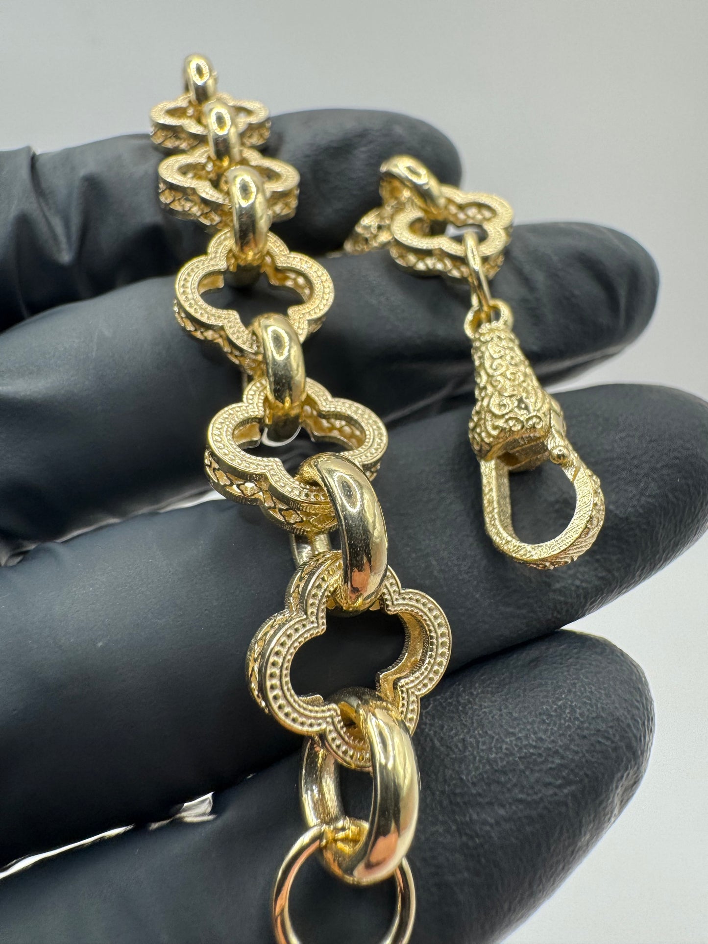 9ct Gold Designer Style Bracelet