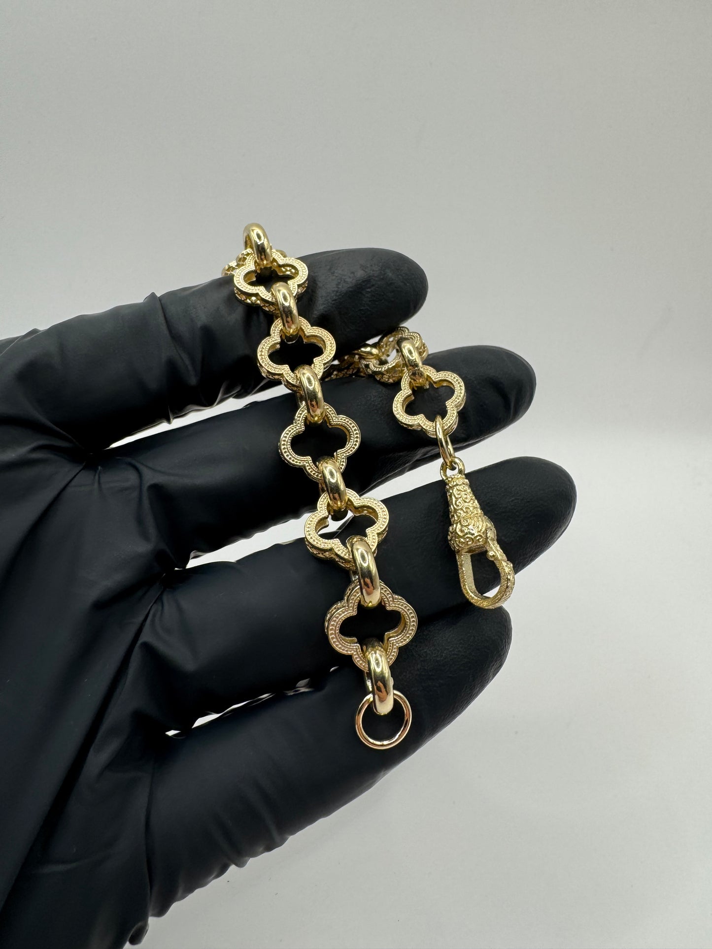 9ct Gold Designer Style Bracelet