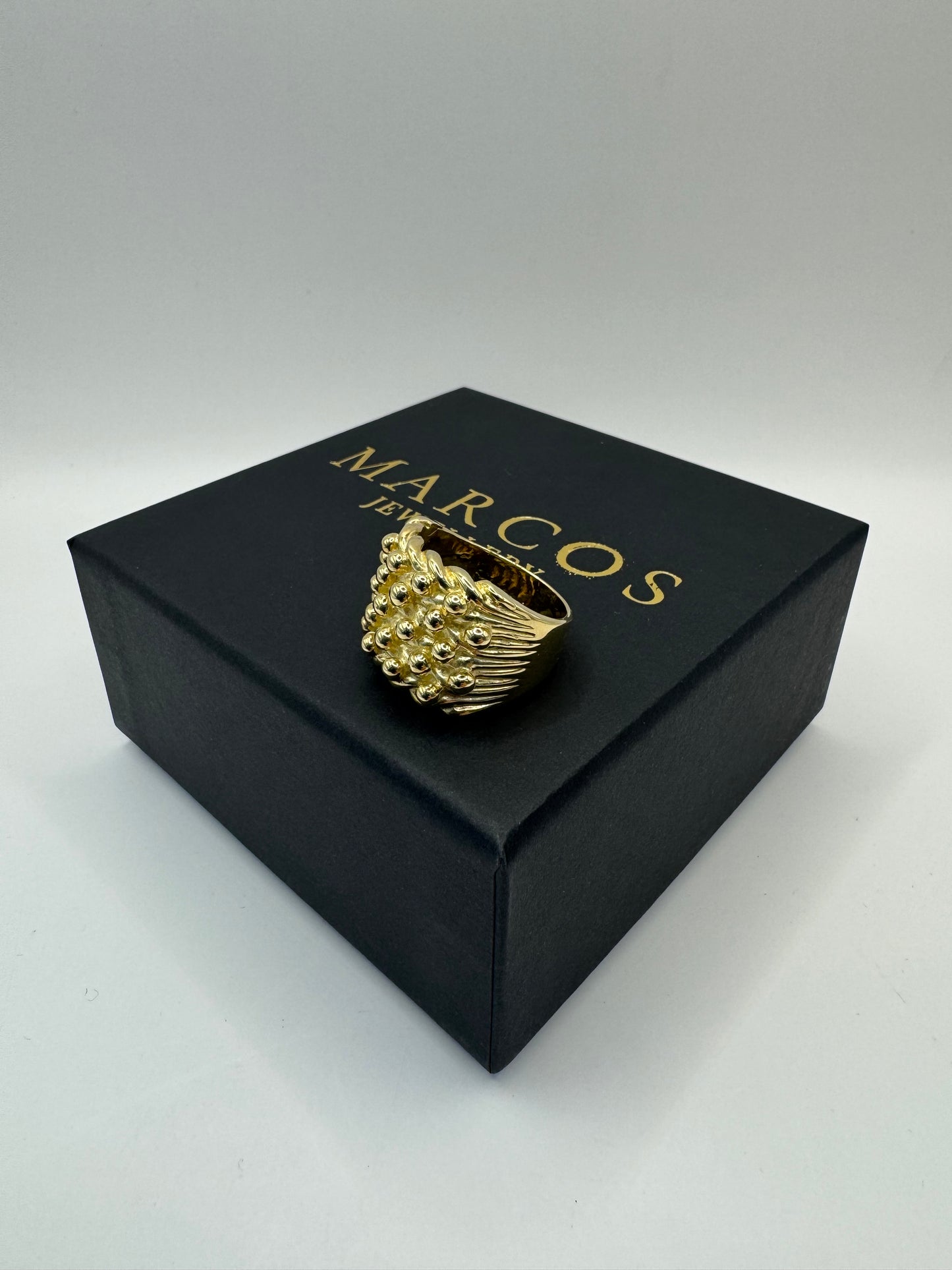 9ct Gold Keeper Ring Size X-Y 22.83g