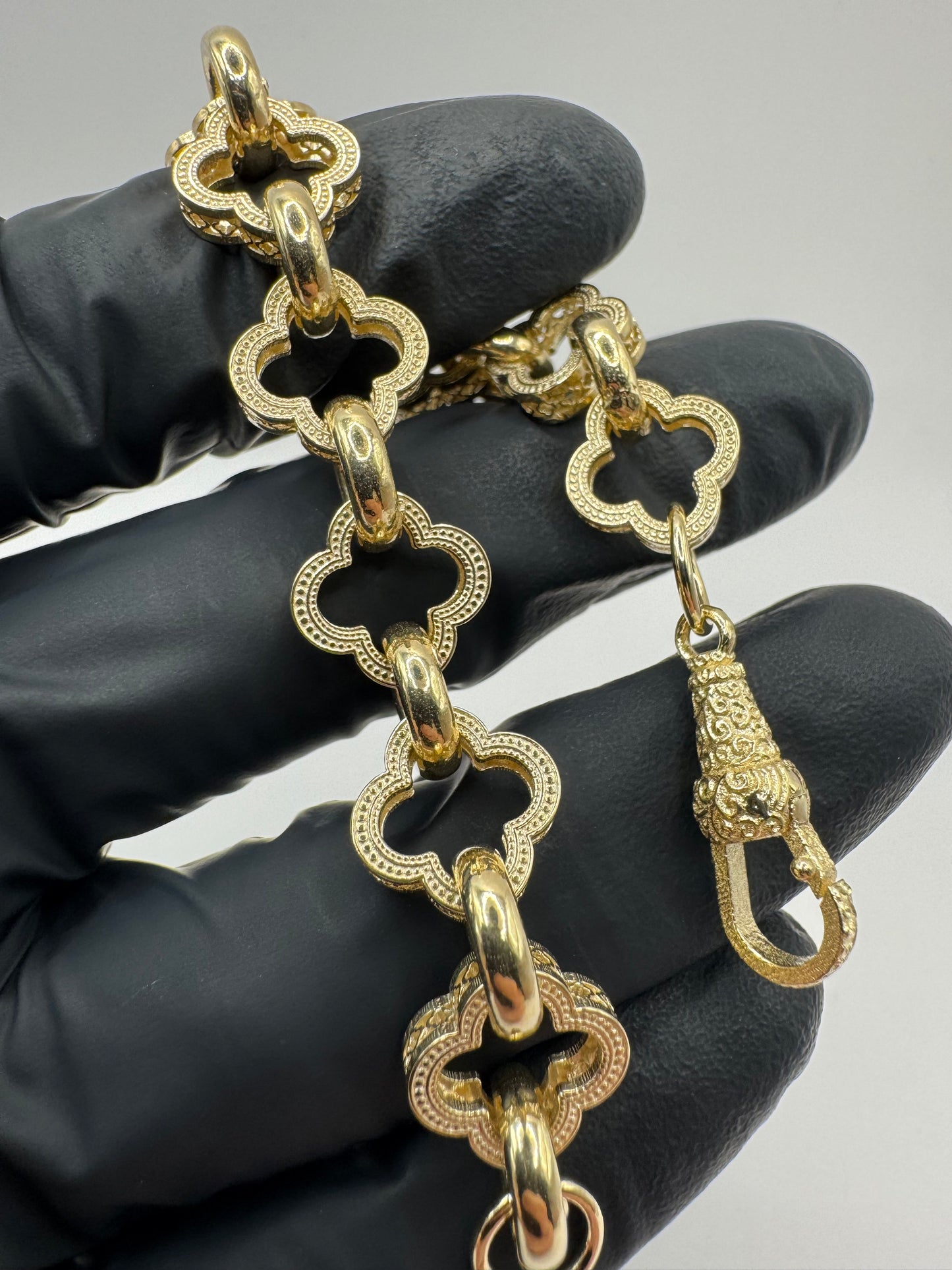 9ct Gold Designer Style Bracelet