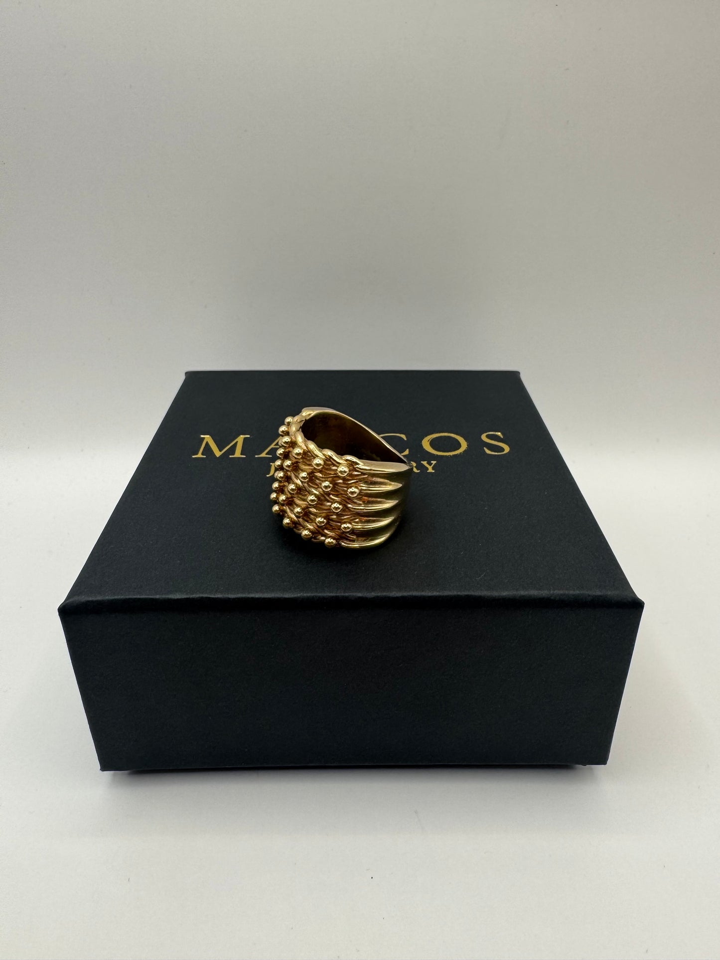 9ct Solid Gold Keeper Ring