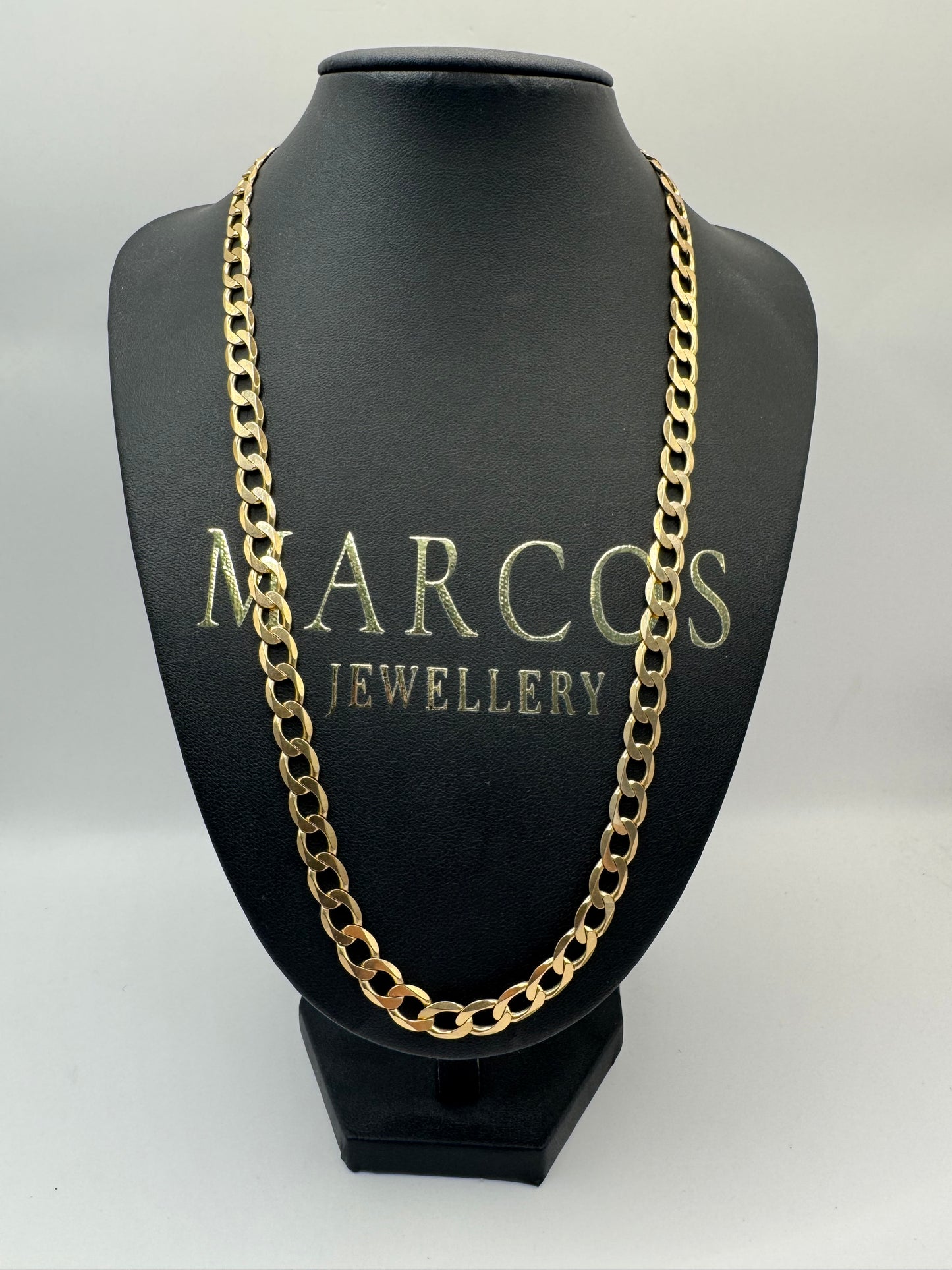 9ct Solid Gold Curb Chain