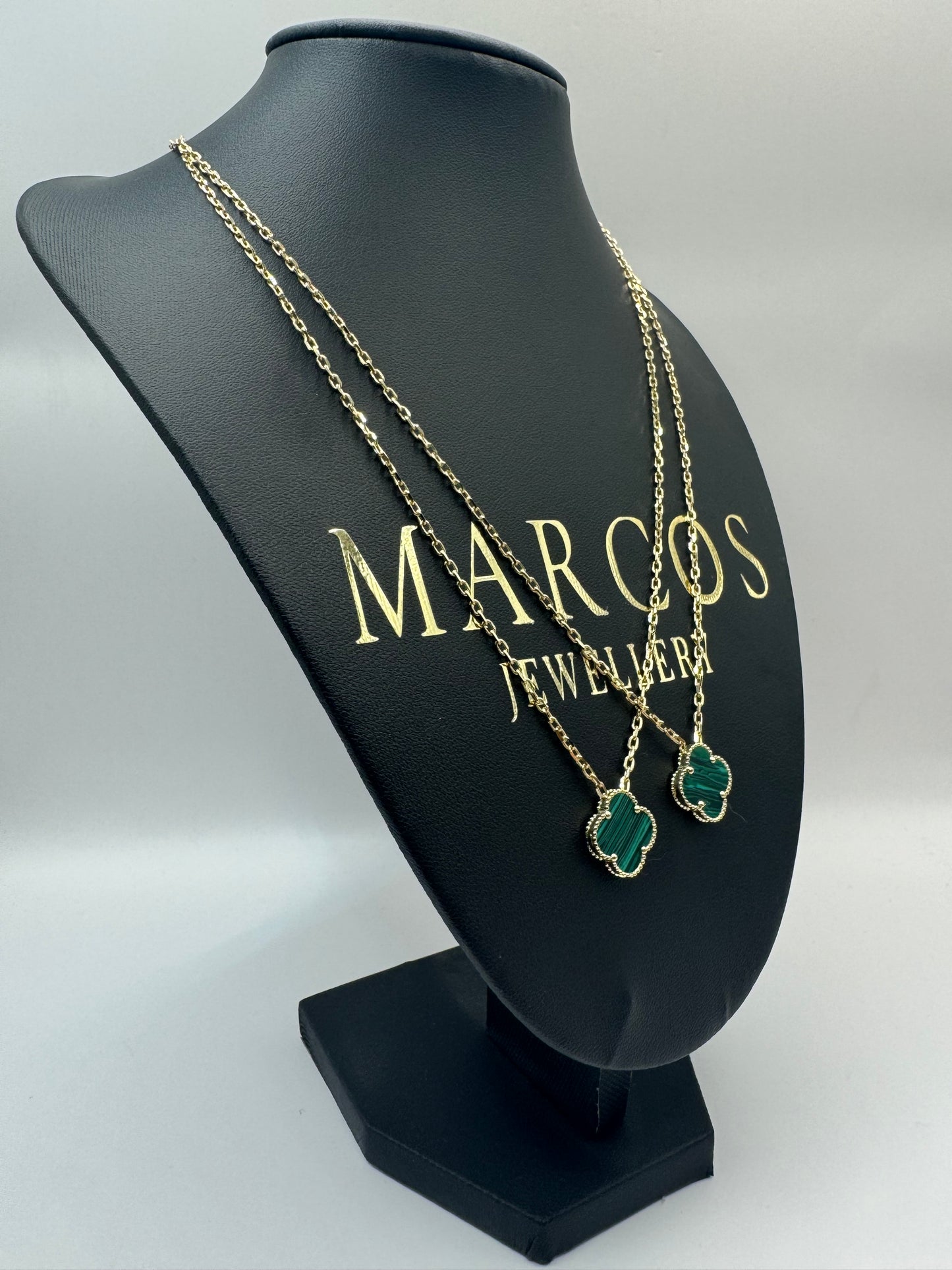 9ct Gold Designer Style Chain Necklace