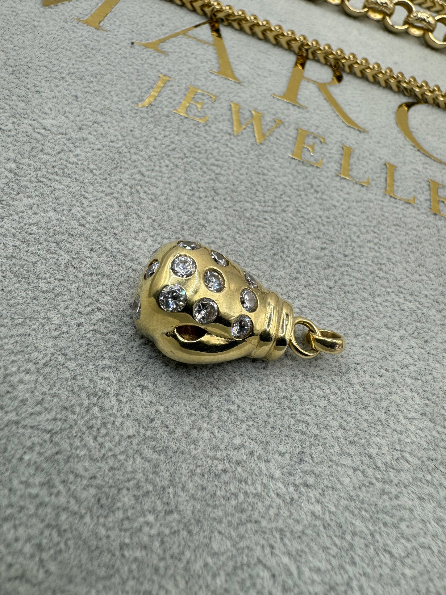 9ct Solid Gold Boxing Glove Pendant