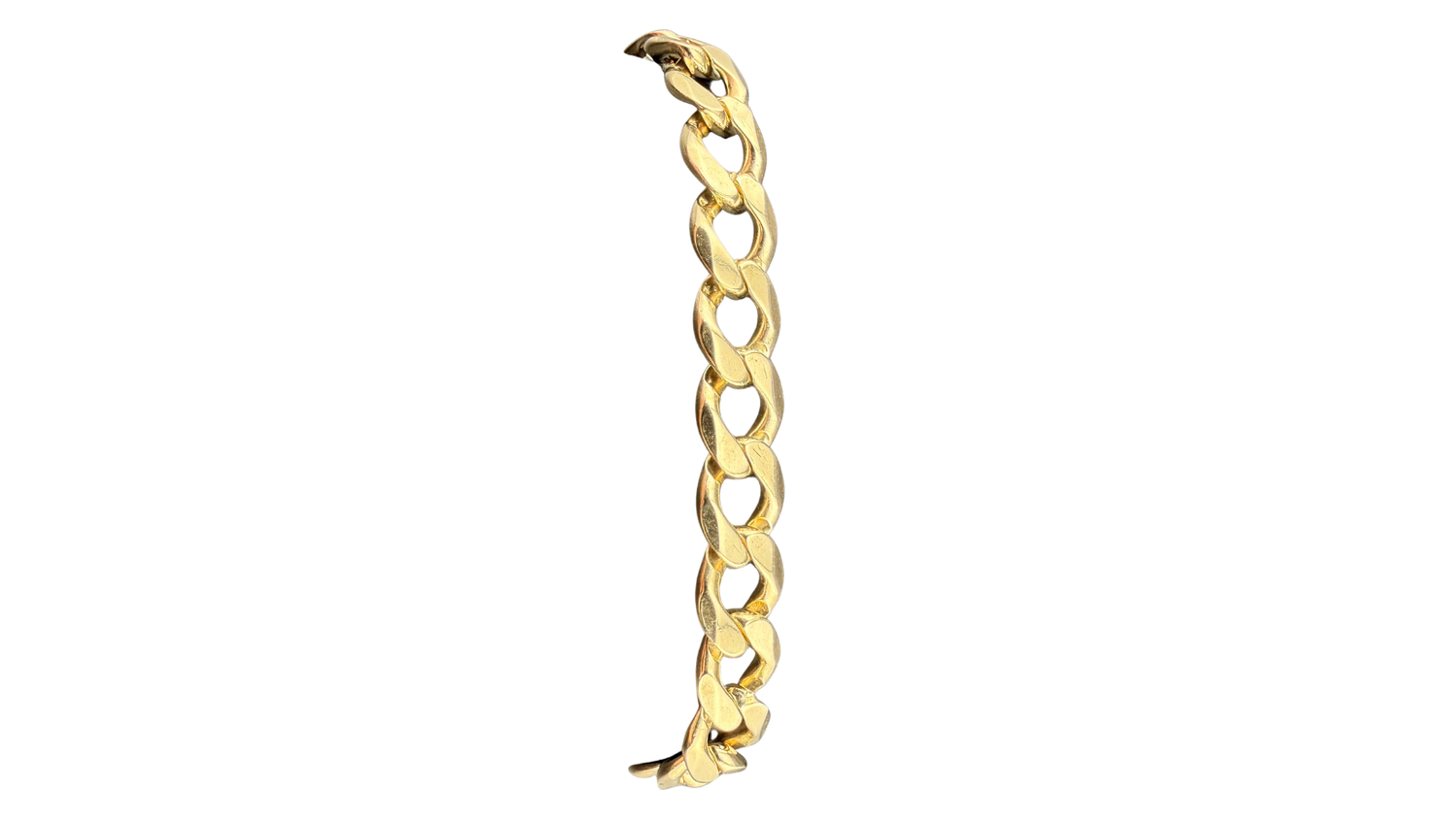 Gold Curb Bracelets