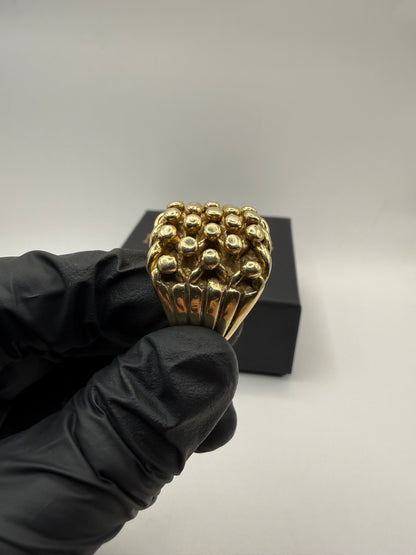 9ct Gold Keeper Ring Size Z 38.33g