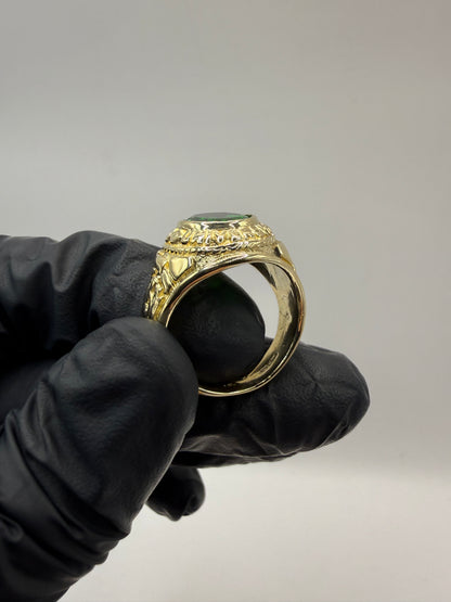 9ct Gold College Ring Size V 13.4g