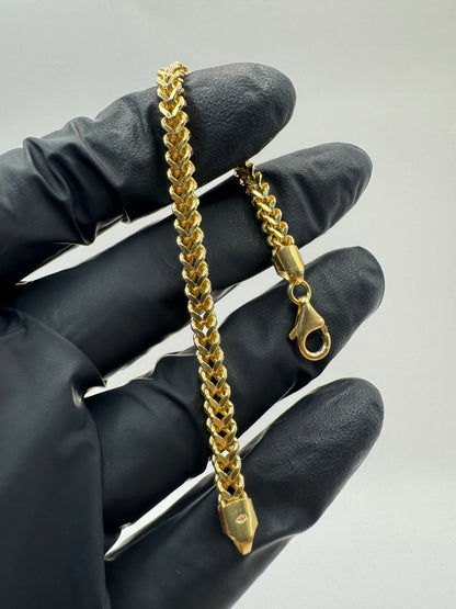 9ct Gold Franko Bracelet