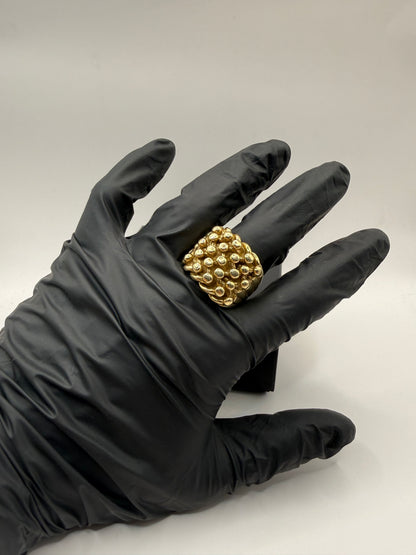 9ct Gold Keeper Ring Size Z 38.33g