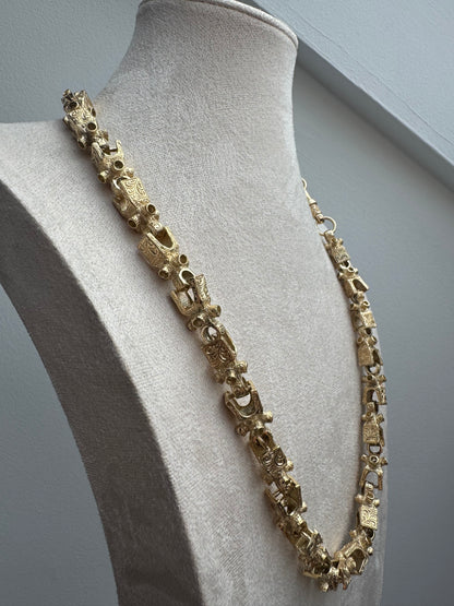 9ct Gold Lego Chain 24" 11mm 119.49g