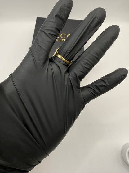 9ct Gold Keeper Ring Size T 11.14g