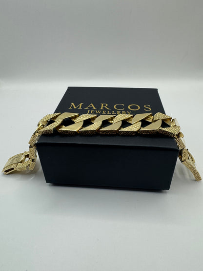 9ct Gold Chaps Bracelet