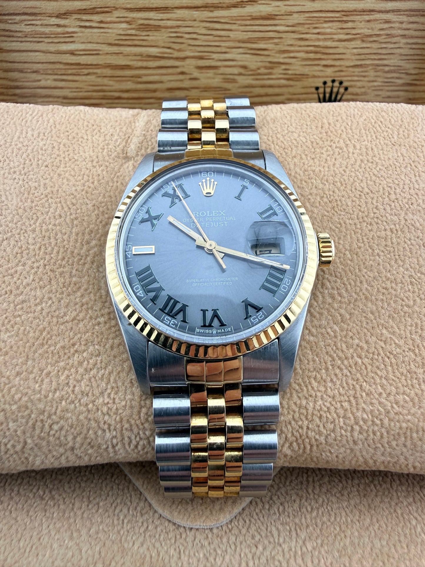 Rolex Datejust – Aftermarket Wimbledon Dial