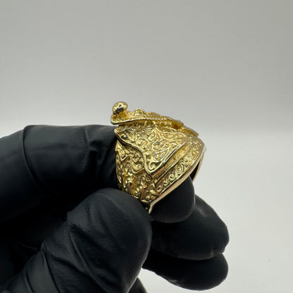 9ct Solid Gold Saddle Ring