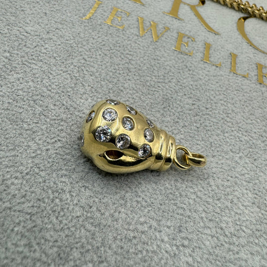 9ct Solid Gold Boxing Glove Pendant