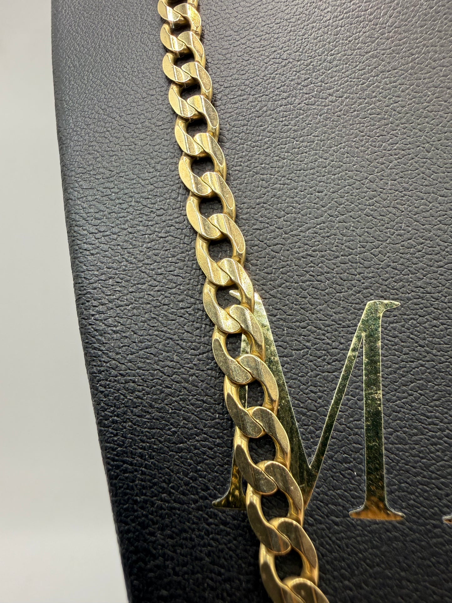 9ct Gold Curb Chain 24" 5.5mm 23g