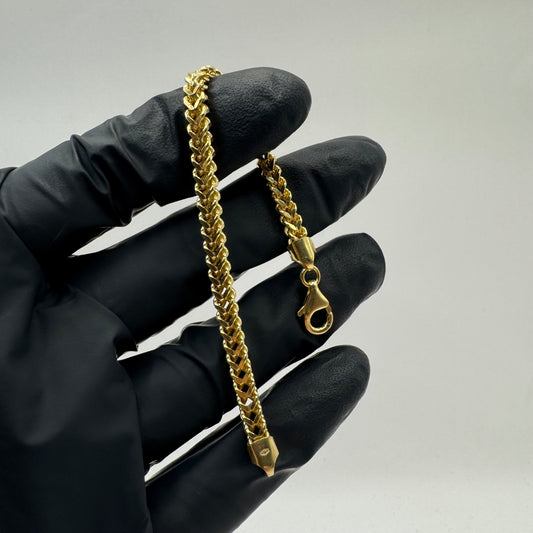 9ct Gold Franko Bracelet