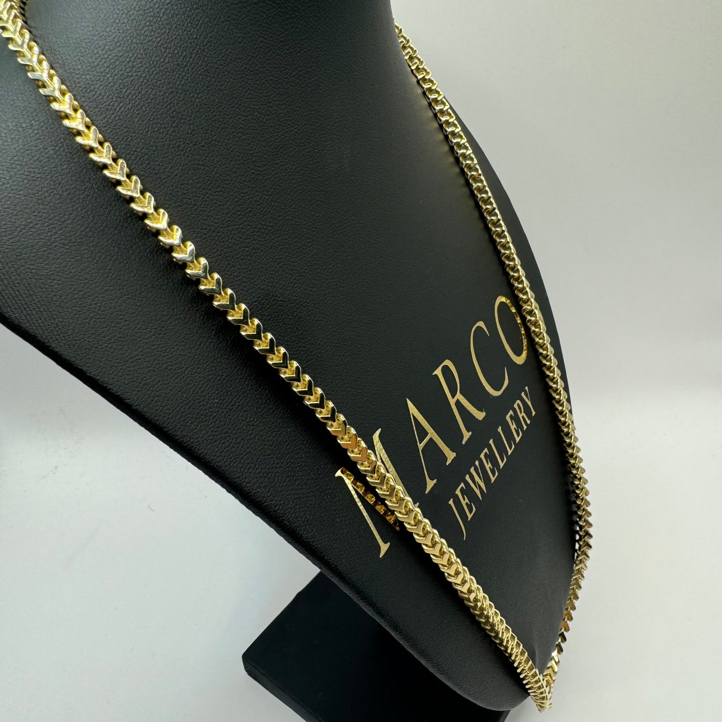9ct Solid Gold Franko Chain