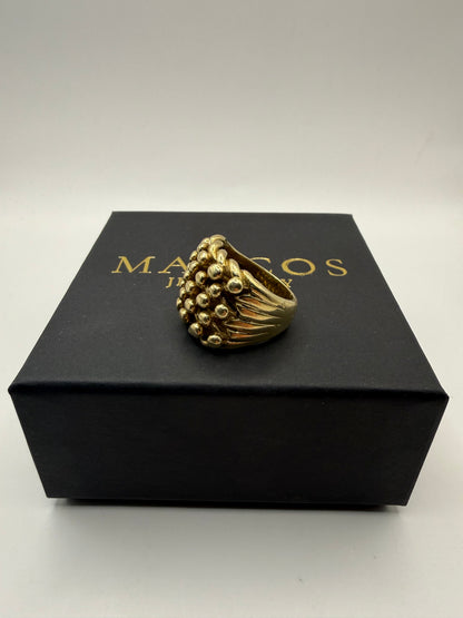 9ct Gold Keeper Ring Size Z 38.33g