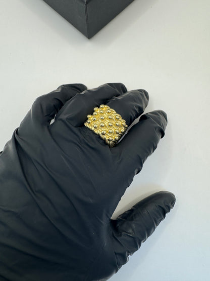 9ct Gold Keeper Ring Size X-Y 22.83g