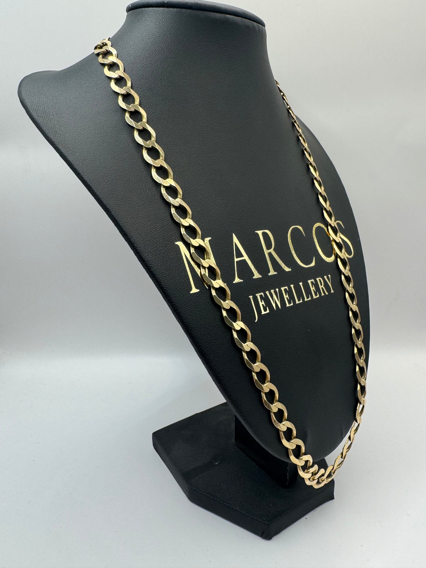 9ct Solid Gold Curb Chain