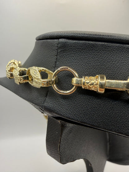 9ct Gold Tulip Chain 24" 8/9mm 56.71g