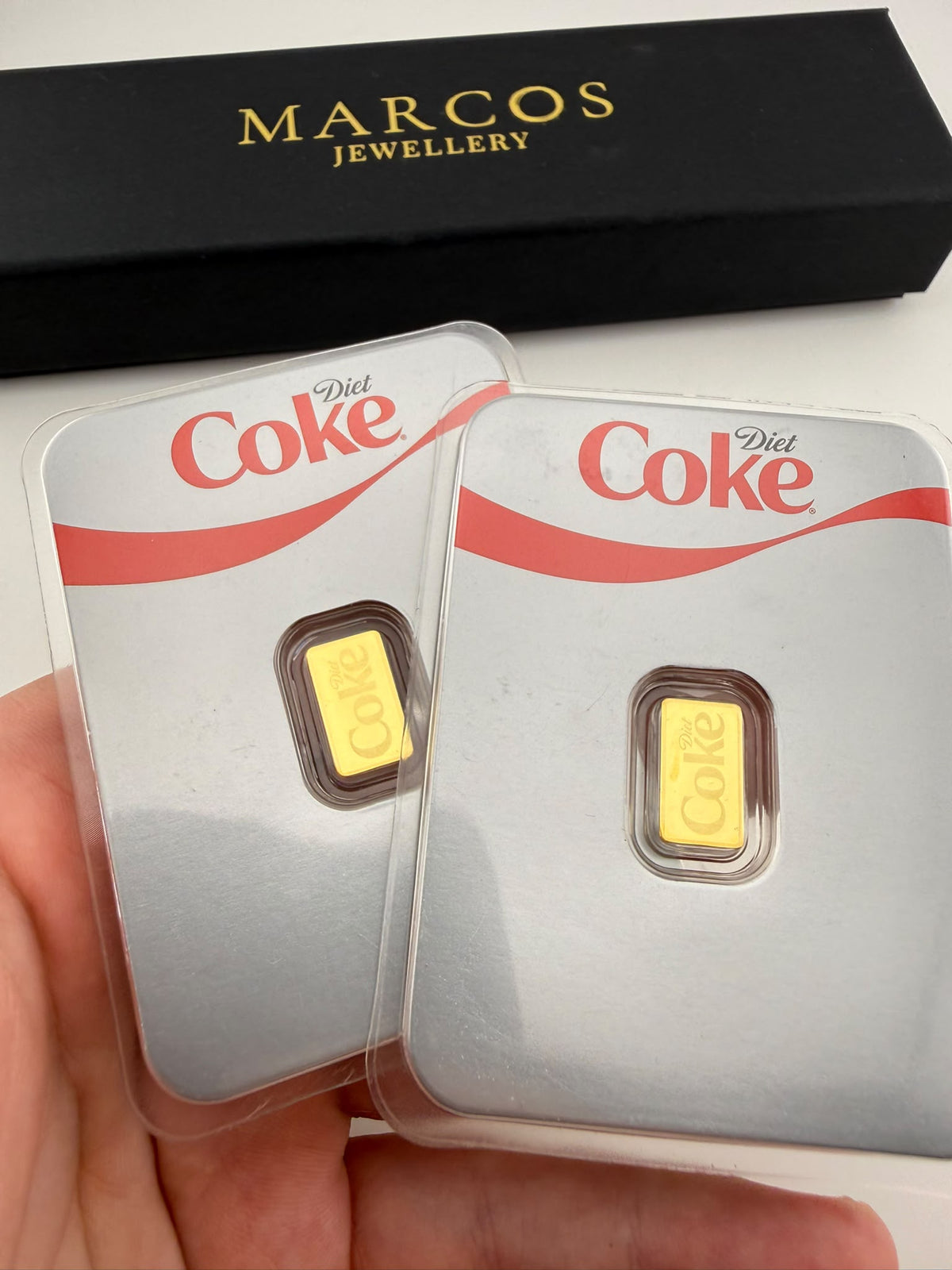 1g Gold Diet Coke Bar