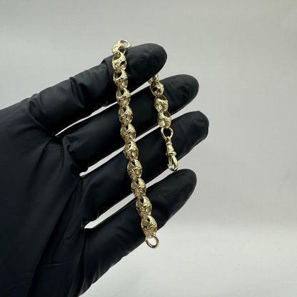 9ct Gold Acorn Bracelet