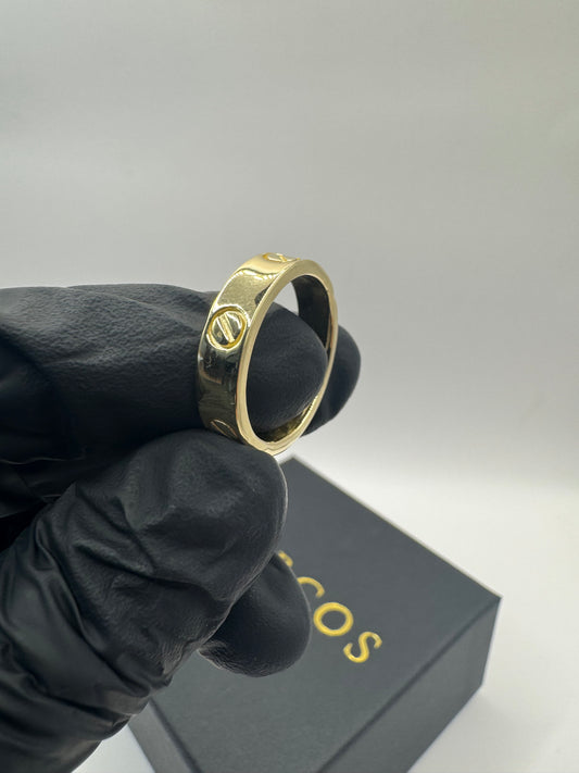 9ct Gold Designer Style Ring Size U 7.1g