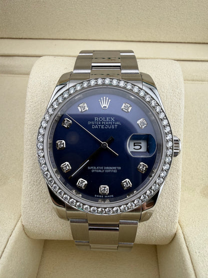 Rolex Datejust 116234 36mm Diamond Dot Dial 2013