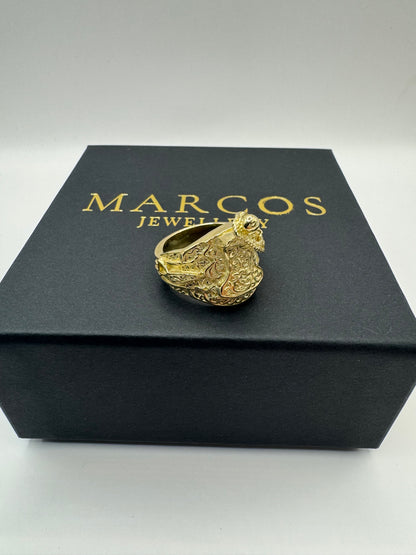 9ct Solid Gold Saddle Ring