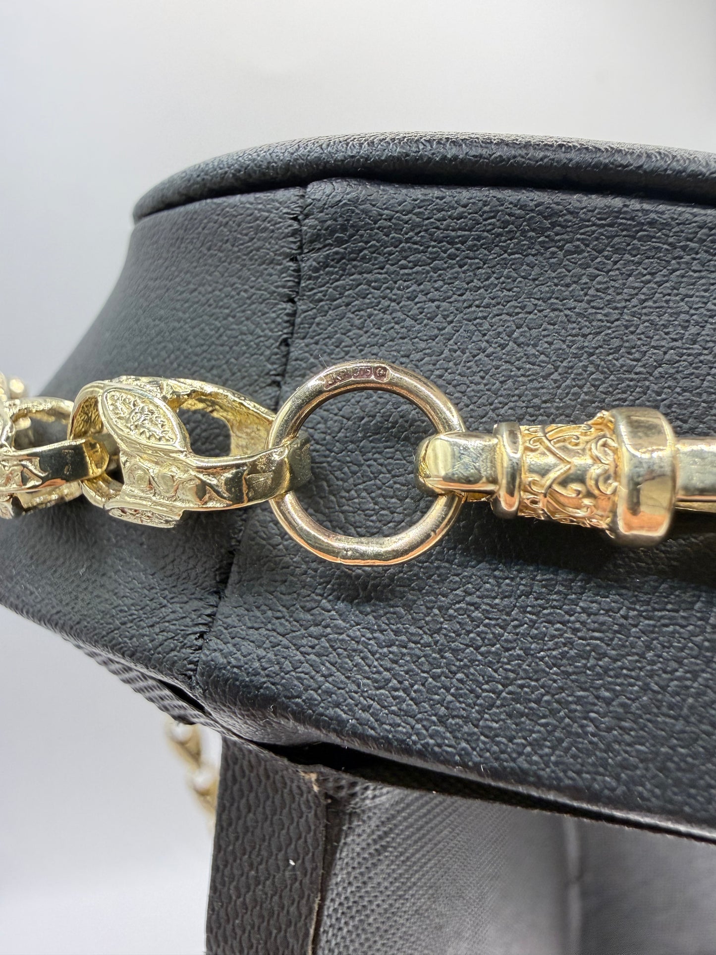 9ct Gold Tulip Chain 24" 8/9mm 56.71g