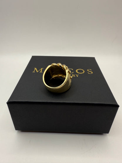 9ct Gold Keeper Ring Size Z1 31.17g