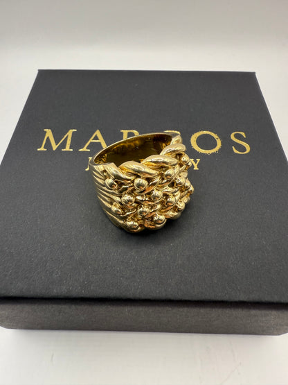 9ct Gold Keeper Ring Size Z1 31.17g