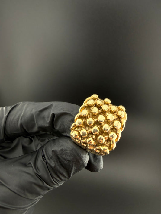 9ct Gold Keeper Ring Size Z 38.33g