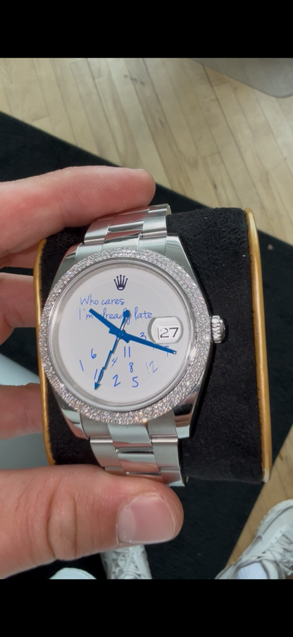 Rolex Datejust 41mm 126300 2023 Custom Dial