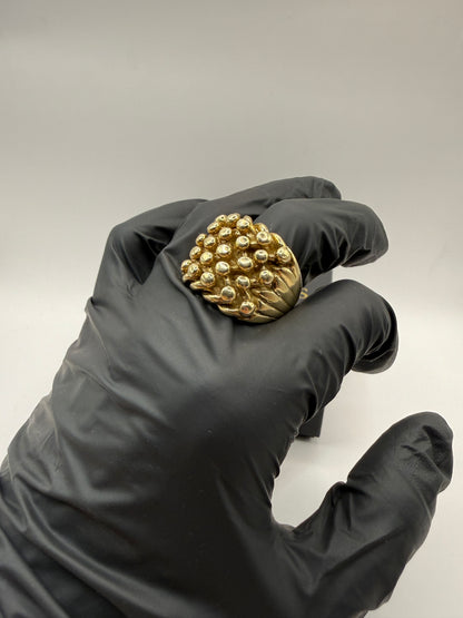 9ct Gold Keeper Ring Size Z 38.33g