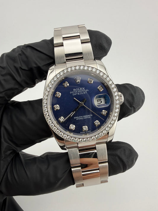 Rolex Datejust 116234 36mm Diamond Dot Dial 2013