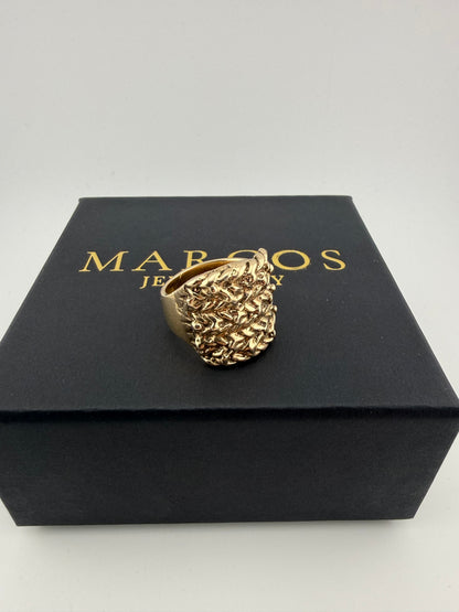 9ct Gold Keeper Ring Size V 23.9g
