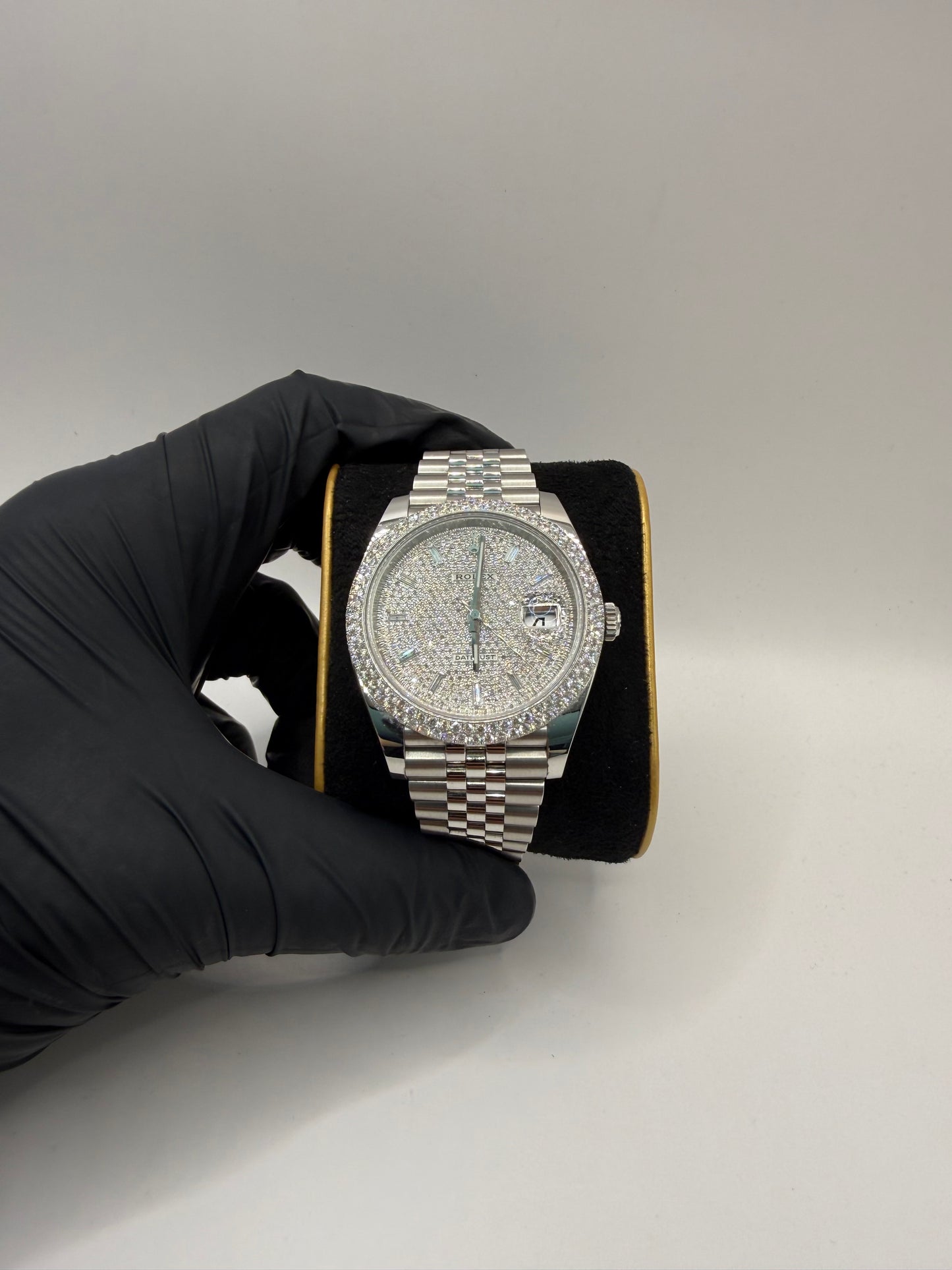 Rolex Datejust 41mm 126300 2023 Diamond Set Jubilee Bracelet