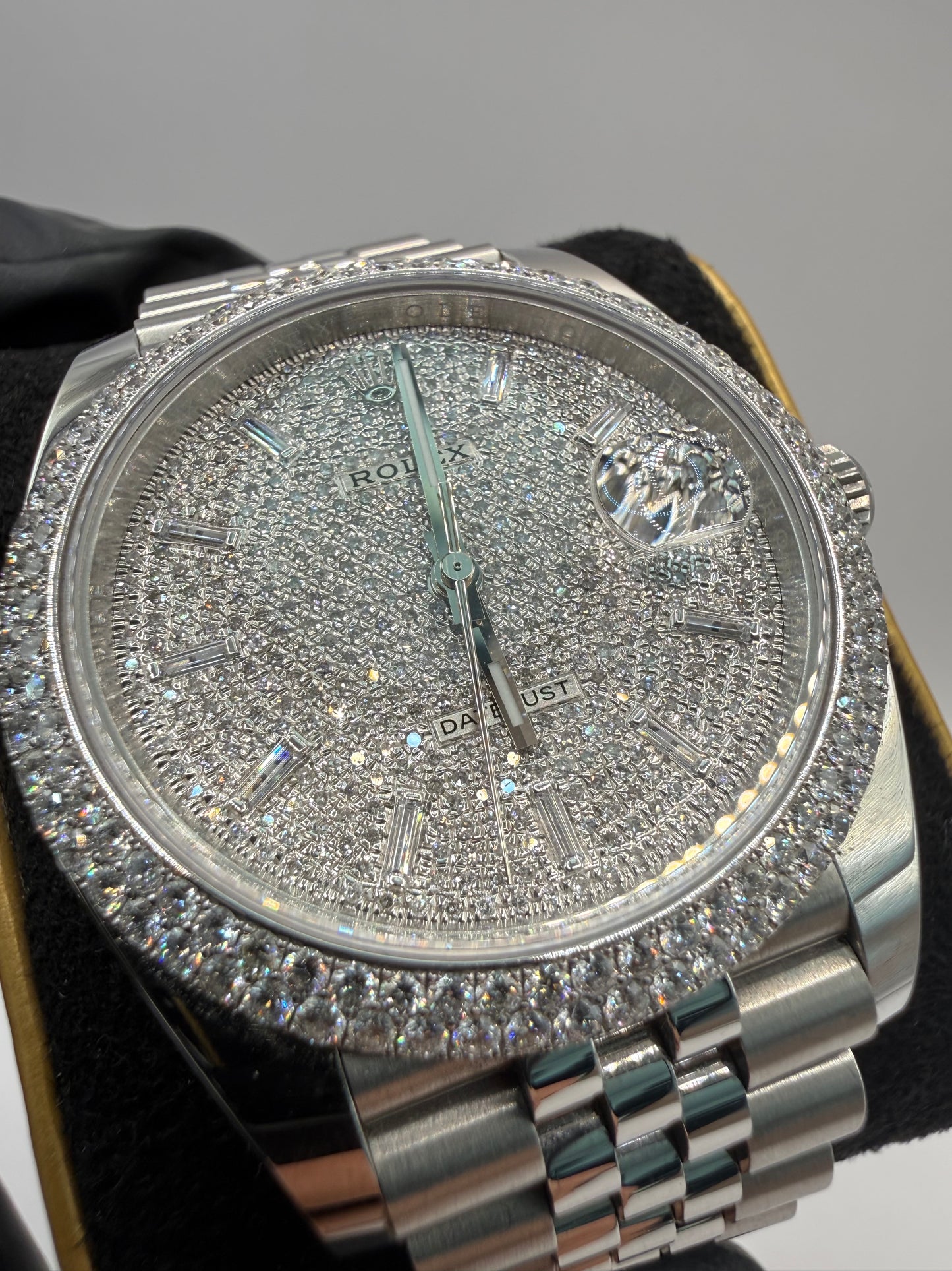 Rolex Datejust 41mm 126300 2023 Diamond Set Jubilee Bracelet