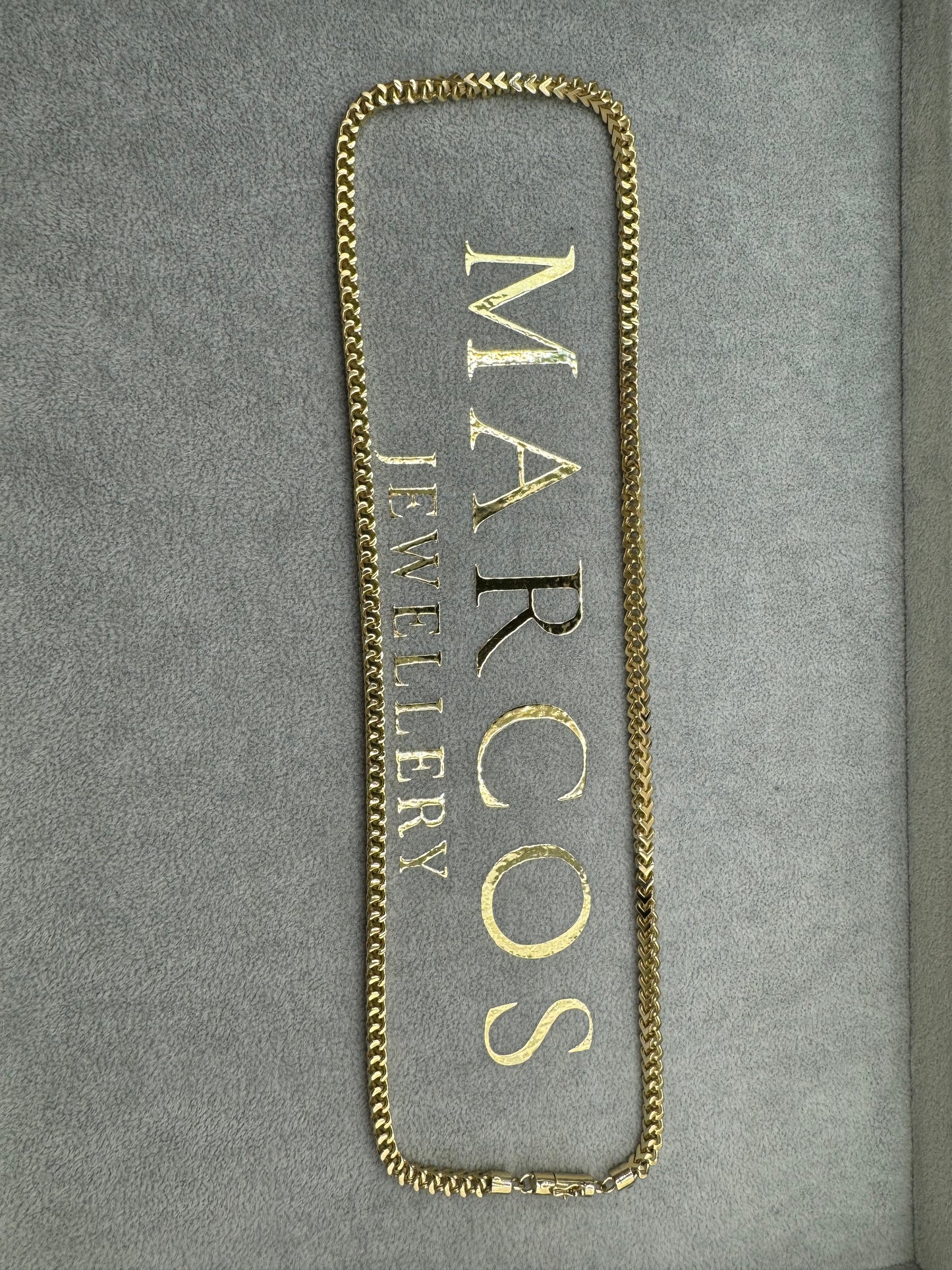 9ct Solid Gold Franko Chain